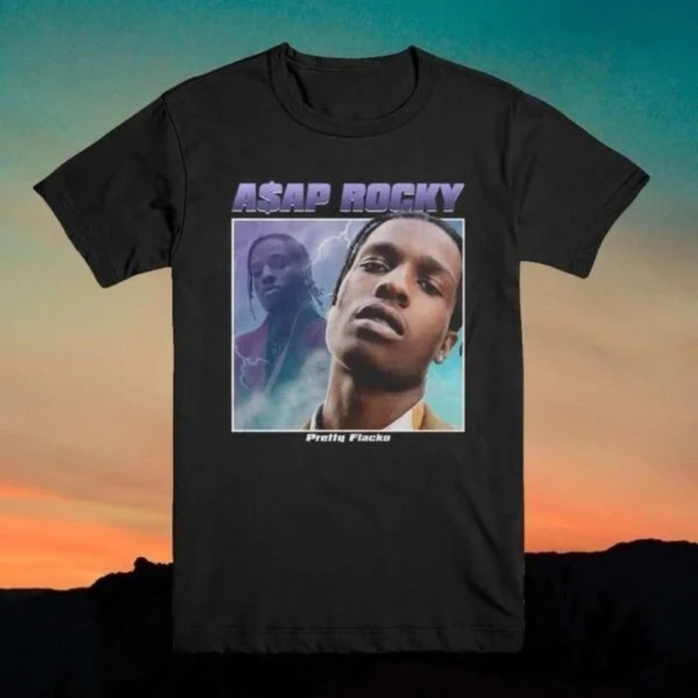 Asap Rocky Rap Music Icon Street Style T-Shirt